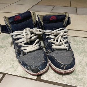 REESE FORBES DENIM NIKE SB DUNKS